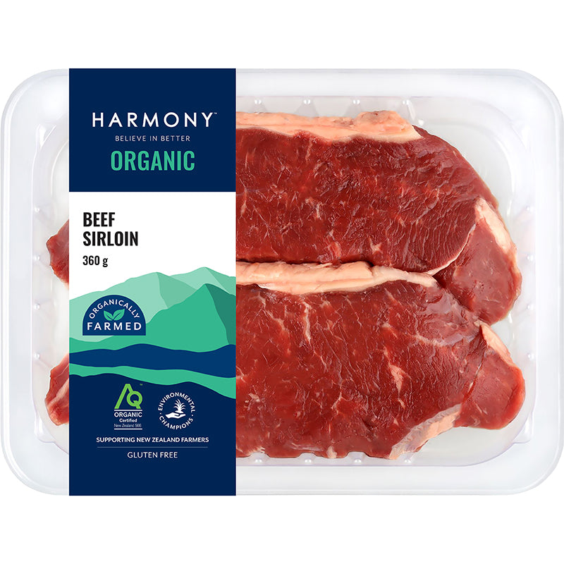 Organic Beef Sirloin - 360g