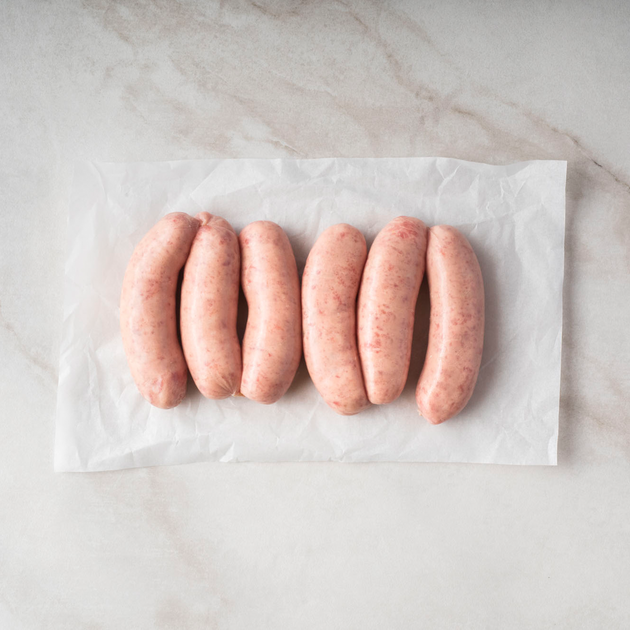 Free Range Irish Pork Sausages 480g Neat Meat 4933